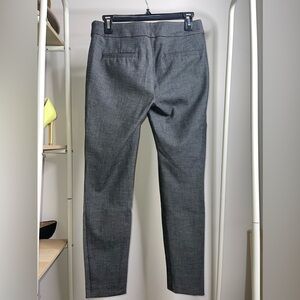 Loft gray straight leg trousers size 0